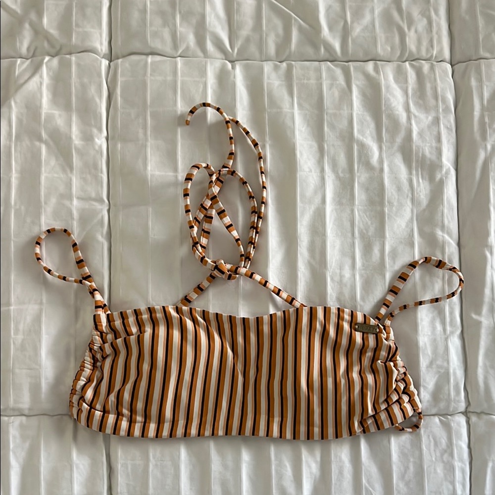Striped Bikini Top